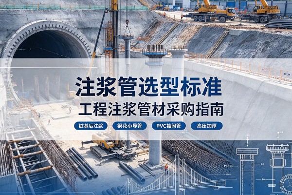 巴马注浆管选型标准