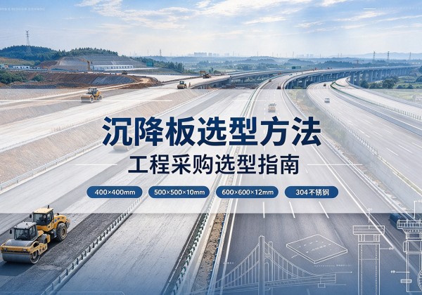巴马沉降板选择方法